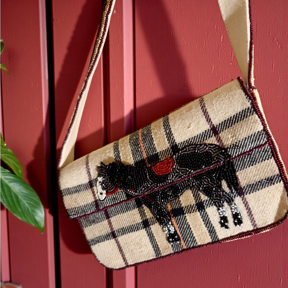 Anthropologie’s The Fiona Beaded Bag: Animal Edition🐴 - Picture 2 of 7